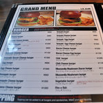 クリッターズバーガー - バーガーメニュー