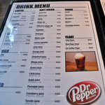 クリッターズバーガー - ドリンクメニュー