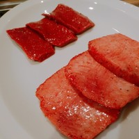 焼肉 ジャンボ はなれ - ハツ　上タン