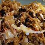 麺や横丁 縁日 - 2017.11.16  湘南やきそば☆  途中、ラー油もかけてみた