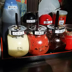 麺や横丁 縁日 - 調味料