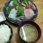 海女食堂 - 地魚刺身定食