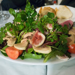 煮こみや なりた - カモとフォアグラのサラダ