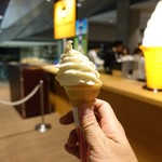 Toukyou Kokusai Foramu Horu Ekafe Kona - ソフトクリーム　バニラ350円