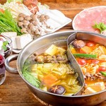 CURRY SHOP エス - 〆パフェ付きスープカレー鍋プラン