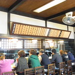 手造りうどん 楽々 - 店内の様子