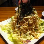 Yakiniku Higyuu - 大根サラダ（480円）けっこうボリュームあります。