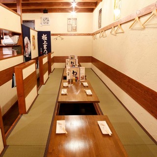 宴会利用に4～40名様までご利用できる個室や貸切をご用意！