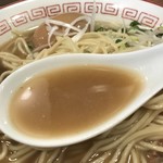 煮干中華そば専門 煮干丸 - 煮干しスープ。