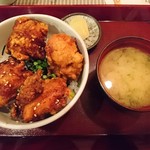 新サッポロ★食堂 - ザンギ丼(500円)