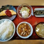 盛岡月が丘食堂 - 朝食セット（４００円）