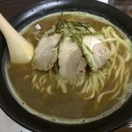 Chuukasoba Minoya - 「カレー煮干しらーめん」750円