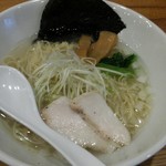 博多鶏塩らぁめん みやびや - 鶏塩らぁめん　麺増し