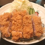 とんかつ　天山 - 上ロースカツ定食(2000円)