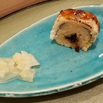 長崎県対馬市美津島町 しろや 北新地 - 穴子棒鮨