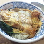 方六庵 - カツ丼　もう少しサクサク感が欲しい＆お肉の質自体のアップを願うっ！！　2017/11/16