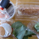 細井 - あんみつ鮎どらやき柏餅草餅