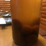 Homemade plum wine, Kumesen Awamori plum wine, Nigori plum wine, yen, Bachan 6 Year Plum Wine, 550 yen