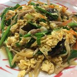 鳳蘭 - 肉キクラゲ玉子炒め アップ
      