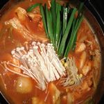 [Winter only] Motsu-nabe (Offal hotpot) (1 serving of Techan nabe)