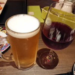 Akan No Mori Hoteru Hana Yuuka - 家内は生ビール、私は赤のグラスワイン
