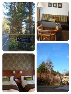 レストラン酢重正之 - 本日の宿  軽井沢は  冬支度      ツインに一人❣️