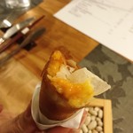 一穀一枝 - 【アミューズ】蕎麦／海老芋／雲