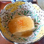 お料理 とみやま - 胡麻豆腐