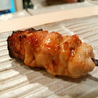 焼鳥 おみ乃 - かしわ　これも旨いな