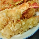 浅草 魚料理 遠州屋 - 海老天2尾