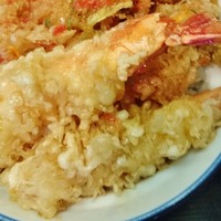 浅草 魚料理 遠州屋 - 海老天2尾
