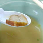 薩摩 - チャーシューの厚さ(5㎜くらい)