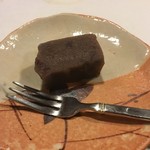 蕎麦　もり木 - 自家製羊羹