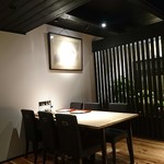 Takedaya Minato - シックでモダンなテーブル席