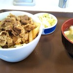 Sukiya - 牛丼ライト＆オシンコセット
