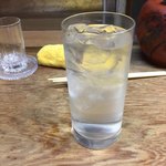 ○家 - 芋焼酎の水割り