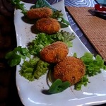 杼カフェ - 料理写真:長いもコロッケ