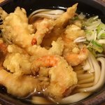 小エビ天ひもかわ(490円)
