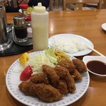 洋食おがわ - 期間限定のおすすめ  かきフライ ¥900.-