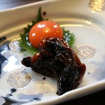 うなぎ亭 友栄 - 「割きたてのきも」 たれ。800円也