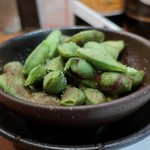 笑菜酒家 みや美 - 川北の黒枝豆