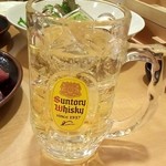 焼肉処 まるます家 - ハイボール（濃いめ）美味しい(^^)v