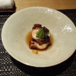 四季彩 葉月 - お通し（たこのやわらか煮）