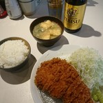 丸山吉平 - ロース200＋山葵醤油最強