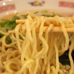 らーめん 紫龍 - 2017年11月　麺持ち上げ