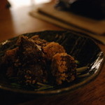 月の庭 - こんにゃくの唐揚げ