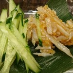 ぐらん炭 別館 - キュウリの味噌和え