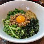 麺屋キラメキ 京都三条 - 台湾まぜそば「直太朗並200g750円」