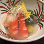 はらまさ - 海老・海老芋・春菊