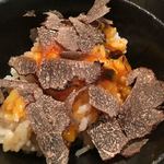 はらまさ - 卵黄かけ、トリュフマシマシ！
